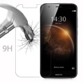 Miniatyrbild 3 av 4: Cadorabo – Skärmskydd i härdat glas för > Huawei ASCEND G7 PLUS - G8 - GX8 < Skärmskydd i härdat glas Transparent