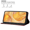 Miniatyrbild 3 av 4: Cadorabo Fodral till Huawei NOVA 6 SE / P40 LITE / NOVA 7i i APPLE RED Skyddsfodral med magnetisk stängning ÄPPELRÖD