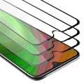 Miniatyrbild 1 av 4: 3x Härdat glas för Motorola MOTO G7 / G7 PLUS, skyddsfilm i TRANSPARENT med SVART härdat glas Svart