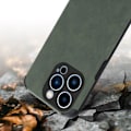 Miniatyrbild 3 av 4: Coque för Apple iPhone 12 PRO Etui i Smaragdgrön Hölje Cover Case i Silikon TPU elegant konstläder Grön
