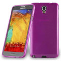 Miniatyrbild 1 av 4: Coque Samsung Galaxy NOTE 3 NEO ROSA FRISKT Cadorabo DESIGN BRUSHED Housse TPU Silikon Skydd Etui Case Cover Ultra Slim Bumper