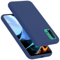 Miniatyrbild 1 av 4: Coque - CADORABO - Xiaomi RedMi 9T / POCO M3 - LIQUID BLUE - Silikon TPU - Stötskydd VÄTSKA BLÅ