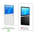 Miniatyrbild 2 av 4: Coque för Lenovo Tab 4 10 (10,1 tum) Etui i MÖRKBLÅ Fodral Skydd 360 grader konstläder Plånbok Wallet Blå