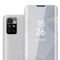 Miniatyrbild 1 av 3: Cadorabo Fodral för Xiaomi RedMi 10 / RedMi NOTE 11 4G i AGATE SILVER Clear View Spegelskydd Fodral 360 graders skydd