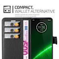 Miniatyrbild 3 av 4: Cadorabo fodral till Motorola MOTO G7 / G7 PLUS - i svart - Bokstativ funktion