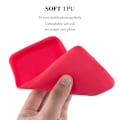 Miniatyrbild 4 av 4: Fodral - CADORABO - iPhone 12 MINI - Candy Red - Stötskydd - Trendig design Candy Red