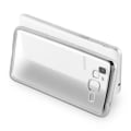 Miniatyrbild 4 av 4: Cadorabo Fodral till Samsung Galaxy GRAND PRIME, KROM SILVER TPU Gel Silicon