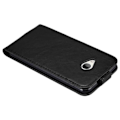 Miniatyrbild 3 av 4: Coque - Cadorabo - HTC U PLAY - Flip-fodral i konstläder - Heltäckande skydd - Svart Svart