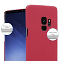 Miniatyrbild 3 av 4: Coque - CADORABO - Samsung Galaxy S9 - Röd - Hårdskydd - Elegant Matt Design Röd