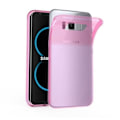Miniatyrbild 1 av 4: Cadorabo Fodral till Samsung Galaxy S8 PLUS i TRANSPARENT ROSA