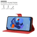 Miniatyrbild 2 av 4: Coque - CADORABO - Huawei MATE 30 LITE - Similläder - Röd - Fallback-funktion Röd