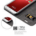 Miniatyrbild 2 av 4: Cadorabo Fodral till ZTE BLADE S6 i KAFFEBRUNT