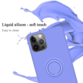 Miniatyrbild 3 av 4: Skyddshus - CADORABO - iPhone 12 PRO MAX - Silicone TPU - Ljuslila - Tunn och lätt design Ljuslila
