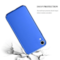 Miniatyrbild 3 av 4: Coque - CADORABO - Apple iPhone XR - Hård Skydd - Matt Metallisk Design - Blå Färg Blå
