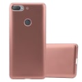 Miniatyrbild 1 av 4: Cadorabo Fodral fungerar med HTC Desire 12 PLUS i METALLIC ROSÉ GOLD - Stötsäker och reptålig TPU silikonskydd - Ultra