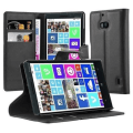 Miniatyrbild 1 av 4: Cadorabo Nokia Lumia 930 / 929 SVART Fodral Skydd Fullt skydd Magnetlås Stöder stativkortplats
