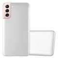 Miniatyrbild 1 av 4: Coque - CADORABO - Samsung Galaxy S21 PLUS - Skydd i silikon TPU - Tunn design - Färg silver Pengar