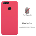 Miniatyrbild 3 av 4: Coque - CADORABO - Honor 7X - Candy Rouge - Silikon TPU - Chockskydd Candy Red