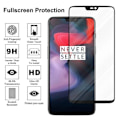 Miniatyrbild 4 av 4: Härdat glas för OnePlus 6 TRANSP, SVART filmskydd OnePlus 6 komplett skärm OnePlus 6 härdad skärm TRANSP, SVART