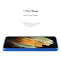 Miniatyrbild 3 av 4: Coque - CADORABO - Samsung Galaxy S21 ULTRA - Skydd i silikon TPU - Matt design - Blå färg Blå