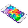 Miniatyrbild 2 av 4: Coque - CADORABO - Samsung Galaxy GRAND PRIME - Lila - Paisley med henna blommor - Hård Lila