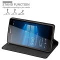 Miniatyrbild 4 av 4: Coque - Cadorabo - Nokia Lumia 950 XL - Mörk natt - Magnetisk stängning - Fullständigt skydd NATTSVART