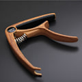 Miniatyrbild 1 av 5: Gitarr Träklämma Capo Stämapparat Trigger Snabbt Byte Nyckelklämma Mörk