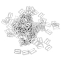 Miniatyrbild 1 av 5: 100 st Metall BH-band Justerare Slider/Krokar Underkläder Sömnad 9mm 9 Form