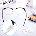Miniatyrbild 3 av 5: 10 Par Silikon Nässkydd Överdrag Transparenta Silikon Glasögon Nässkydd Mjuka Glasögon Halkfria Nässkydd
