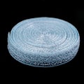 Miniatyrbild 2 av 5: 5 meter Bling Bomull Vik Över Sy Elastiskt Band För Sömnad Blå