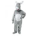 Unisex Vuxen Åsne-kostym Grå/Vit Grey/White One Size