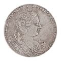 Miniatyrbild 1 av 5: Lyckosamma Gamla Ryska Mynt Minnesmynt Modehantverk Heminredning 1730