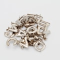 Miniatyrbild 5 av 5: Set Metall Alfabet Bokstäver A - Z Silver Spik Dubbar Läderhantverk För DIY Skor Kläder Väskor Plagg Nitar Dekoration Rock Pu