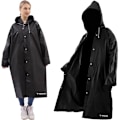 Miniatyrbillede 1 af 11: Regnponcho / Regnfrakke - Regnfrakke 180
