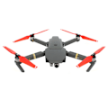 Miniatyrbild 5 av 5: CW CCW Snabbfäste Vikbar Propeller för DJI Mavic Pro RC Drönare Röd