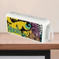 Miniatyrbild 4 av 5: Bluetooth-högtalare Fyllig Bas Högt Stereoljud FM-radio Vit Färgstark