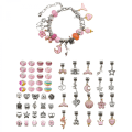 Miniatyrbild 4 av 5: DIY Charm Armbandstillverkningskit Smyckestillbehör Pärlormkedja Smyckesberlocker Smyckespresentuppsättning för Flickor Tonåringar Åldrar 5,6,7,8,9,10