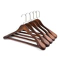 [RM]5-pack breda trägalgar med låsbar stång [JUN] brown