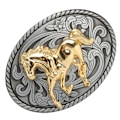 Miniatyrbild 4 av 5: Bältesspänne Retro Metall Western Cowboy Smycken Häst