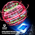 Miniatyrbild 4 av 5: Flygande Orb Leksaker Svävande Hover Boomerang Spinner Handkontrollerad Mini Drönare Kosmisk Glob Snurrande Barn Födelsedagspresent Cool Pryl Pink