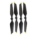 Miniatyrbild 4 av 5: 4st 8743 propeller för mavic 2 pro blad mavic 2 flygplan drönare guld svart