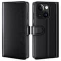Genuine Leather Case iPhone 15 Black