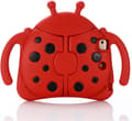 [RM]Leppäkerttu lasten suojakotelo, iPad Mini/2/3/4/5, punainen red