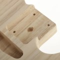 Miniatyrbild 2 av 5: Obehandlad Elgitarr Kropp Ämne Gitarr