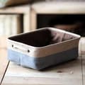 Miniatyrbild 4 av 4: [RM]Wardrobe storage with handle, cube storage with handle for neat wardrobe organization, multifunctional foldable cotton linen storage box for