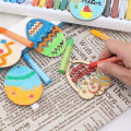 Miniatyrbild 5 av 5: 6 st/set Trähängen Bedårande Omålade Äggformade DIY Påsk Mini Trähantverk Högtidsmaterial