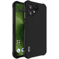 TKdaddy IMAK til Fairphone (Gen. 6) Deksel TPU Mobilskall Airbag Støtsikker Beskyttelse Matt Svart