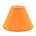 Miniatyrbild 2 av 5: Tyglampskärm Bordslampskärm Golvlampa Sänglampa Orange Skärm