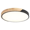[RM]Ultra-thin Ceiling Lamp with Dimmable Light Temperatures, Modern Minimalist Wooden Frame for Living Room, Kitchen, Bedroom, Office, Hallway