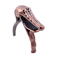 Miniatyrbild 1 av 5: gitarr capo stämklämma för akustisk/elektrisk gitarr, antik koppar